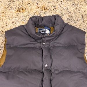 The North Face Men's Charcoal and Olive Vest